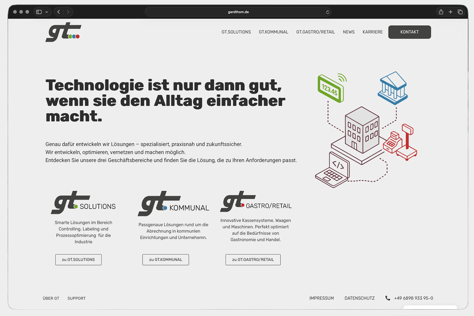 Unsere neue Webseite ist online